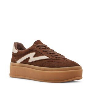 Madden Girl Mighty Platform Sneaker in Brown